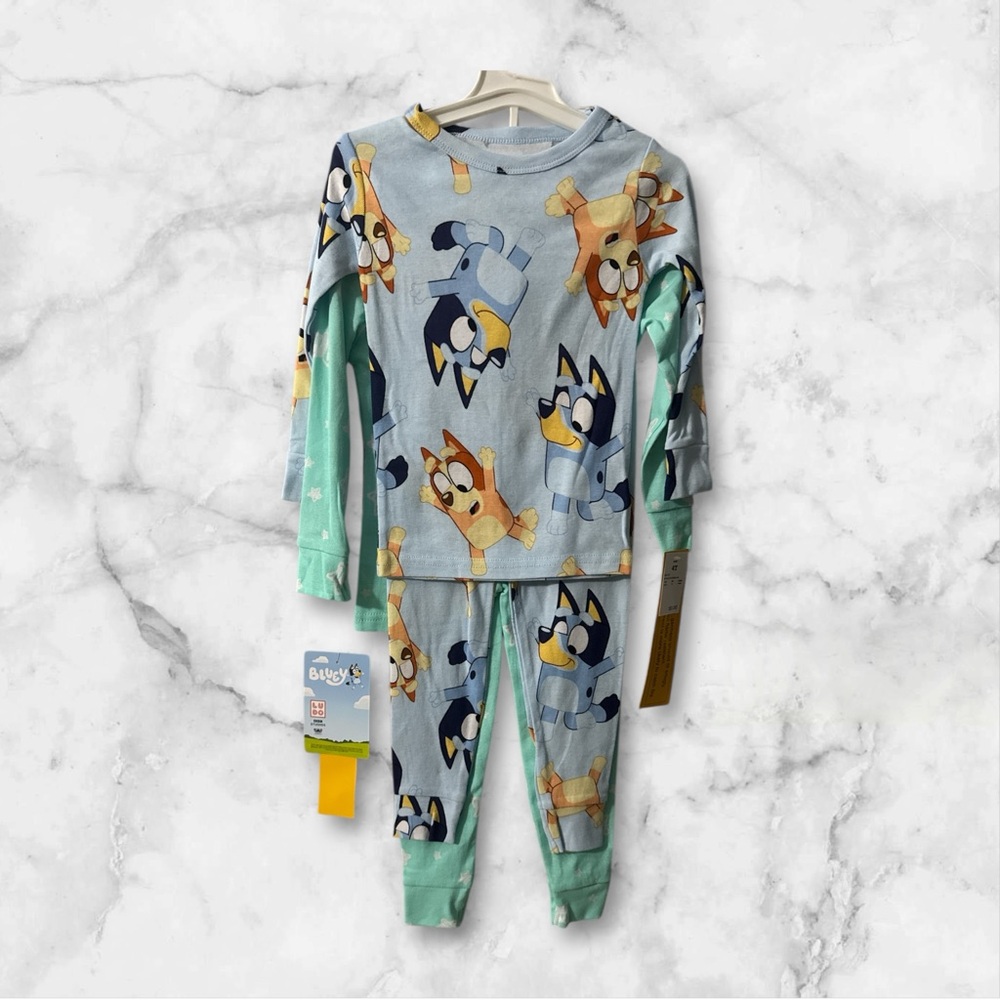 Bluey Adorable Cartoon Kids Pajama Set NWT